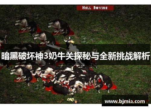 暗黑破坏神3奶牛关探秘与全新挑战解析