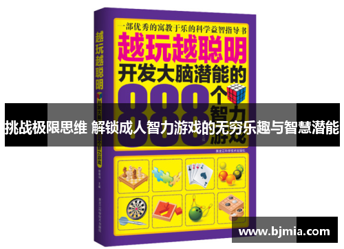 挑战极限思维 解锁成人智力游戏的无穷乐趣与智慧潜能